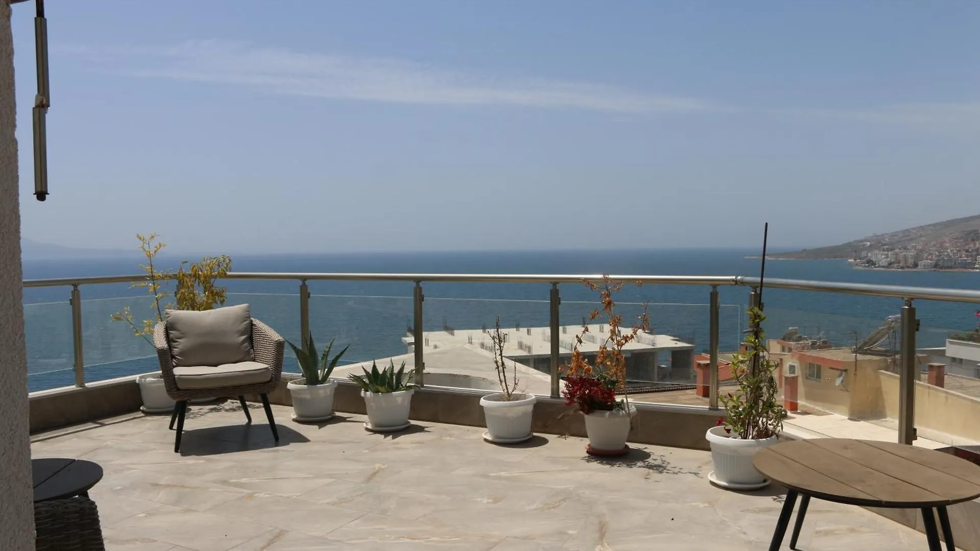 Infinity Sea View Penthouse Apartment Sarande Albania